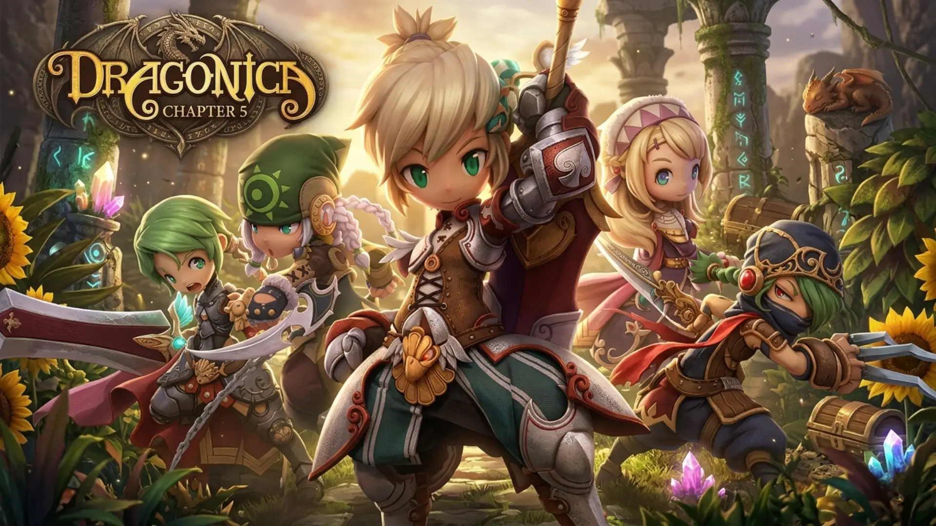 Kiếm Rồng - Dragonica Chapter 5 Offline - 6 Class - GM - English - LAN | ABC