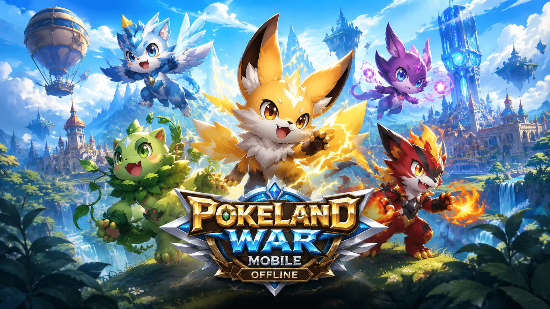 Pokeland War Mobile Offline - Việt Hóa - GM | ABC