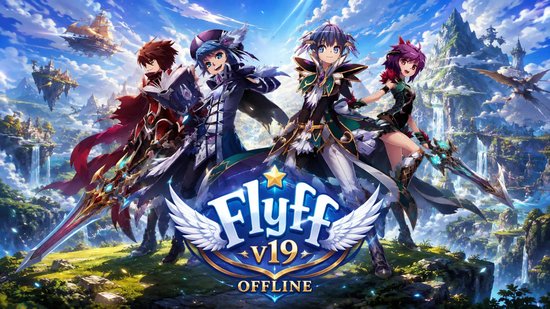 Flyff v19 Offline - Ngôn Ngữ English - GM | ABC