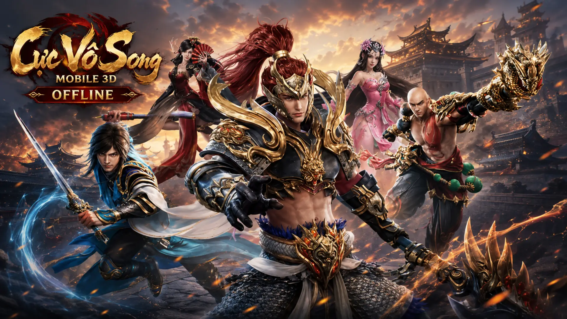 Cực Vô Song Offline – Tam Quốc Truyện Mobile – Việt Hóa – GM – LAN | ABC