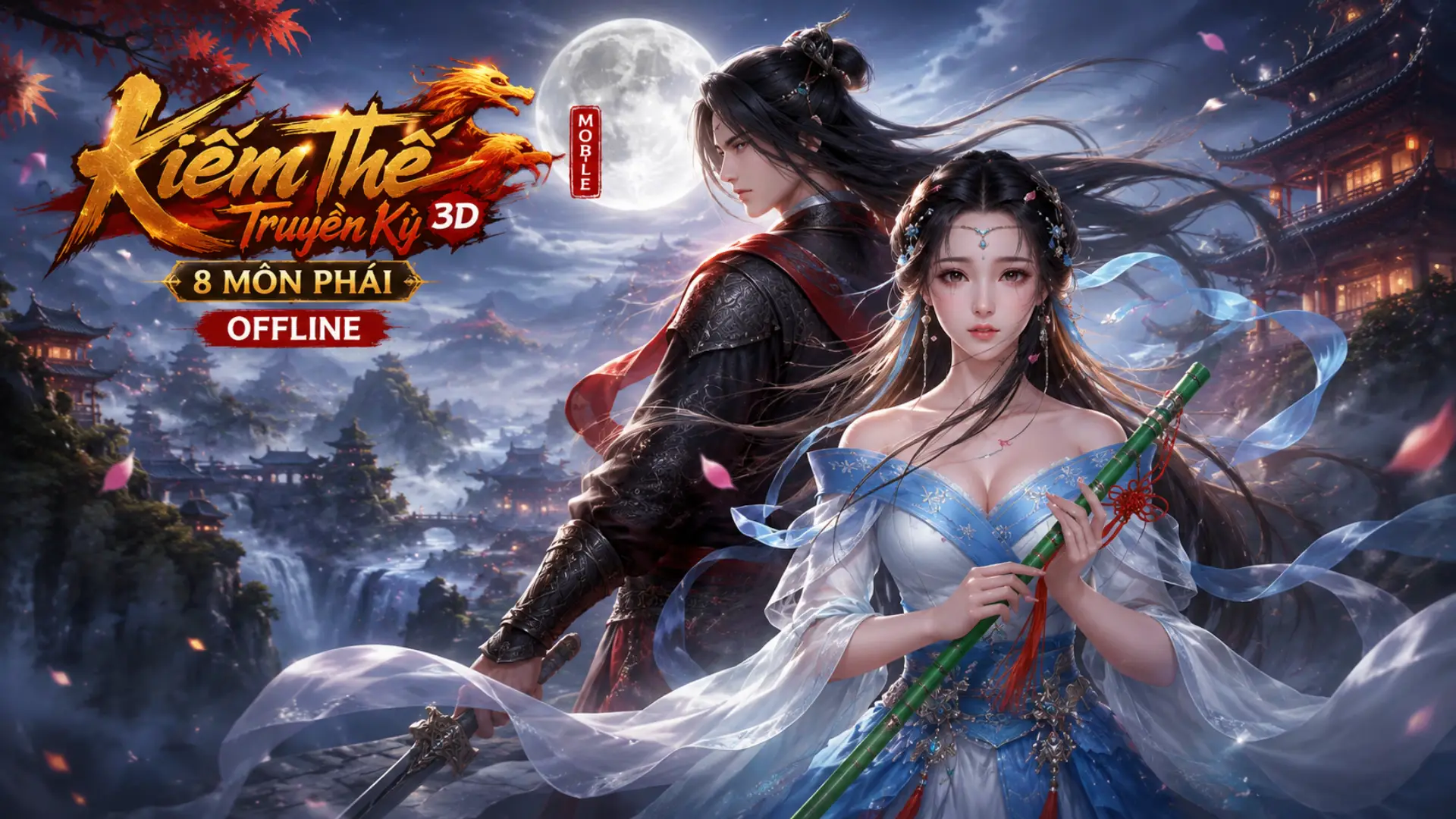 Kiếm Thế Truyền Kỳ 3D Mobile Offline - Bát Đại Môn Phái - GM - LAN | ABC