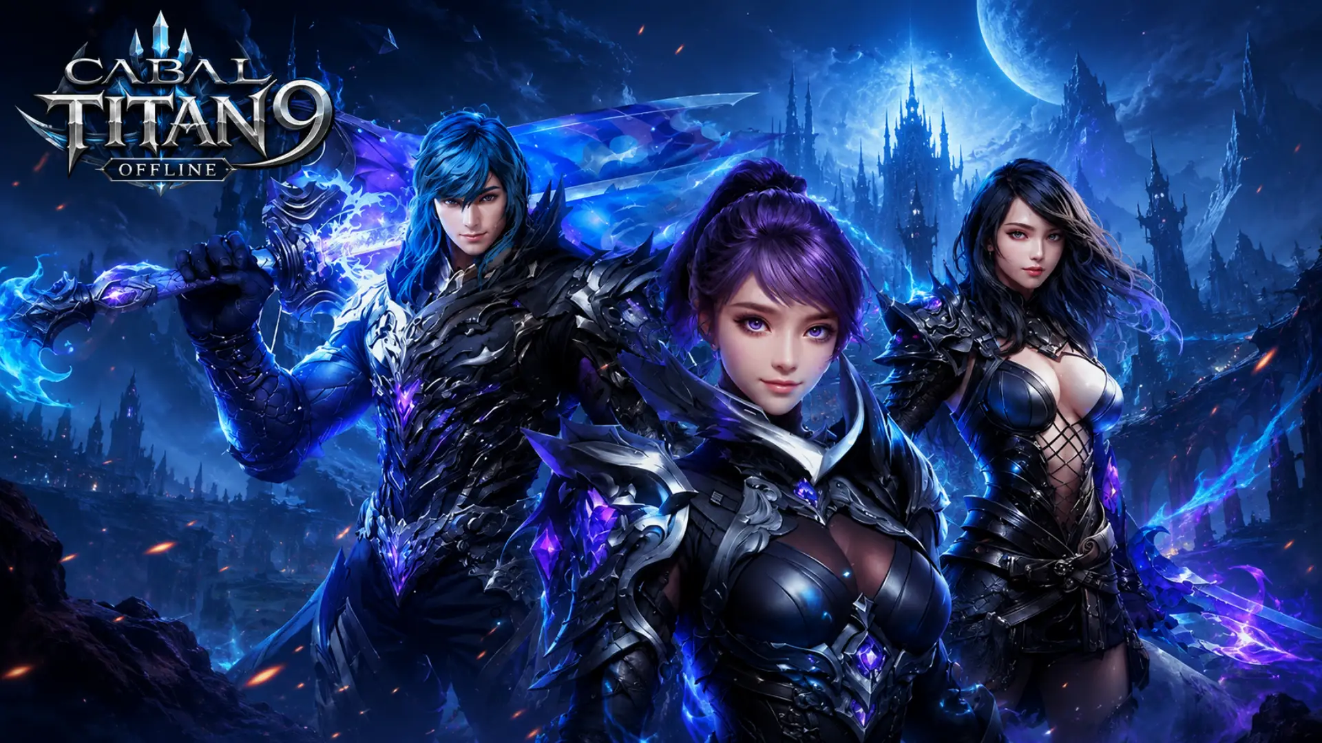 Cabal Offline - Titan 9 Class - Ngôn Ngữ English - GM | ABC