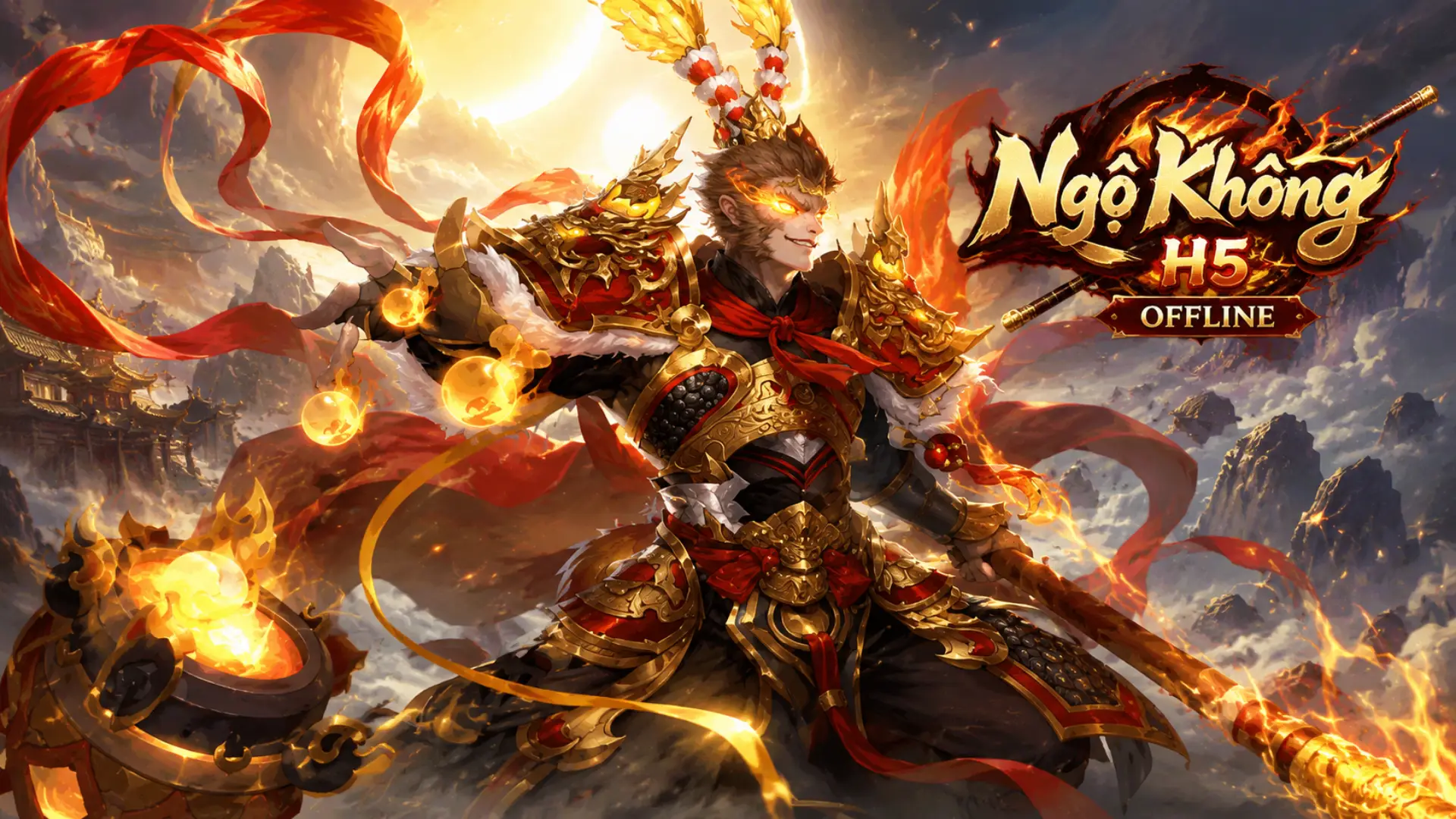 Ngộ Không H5 Offline - Ngôn Ngữ China - GM - LAN | ABC
