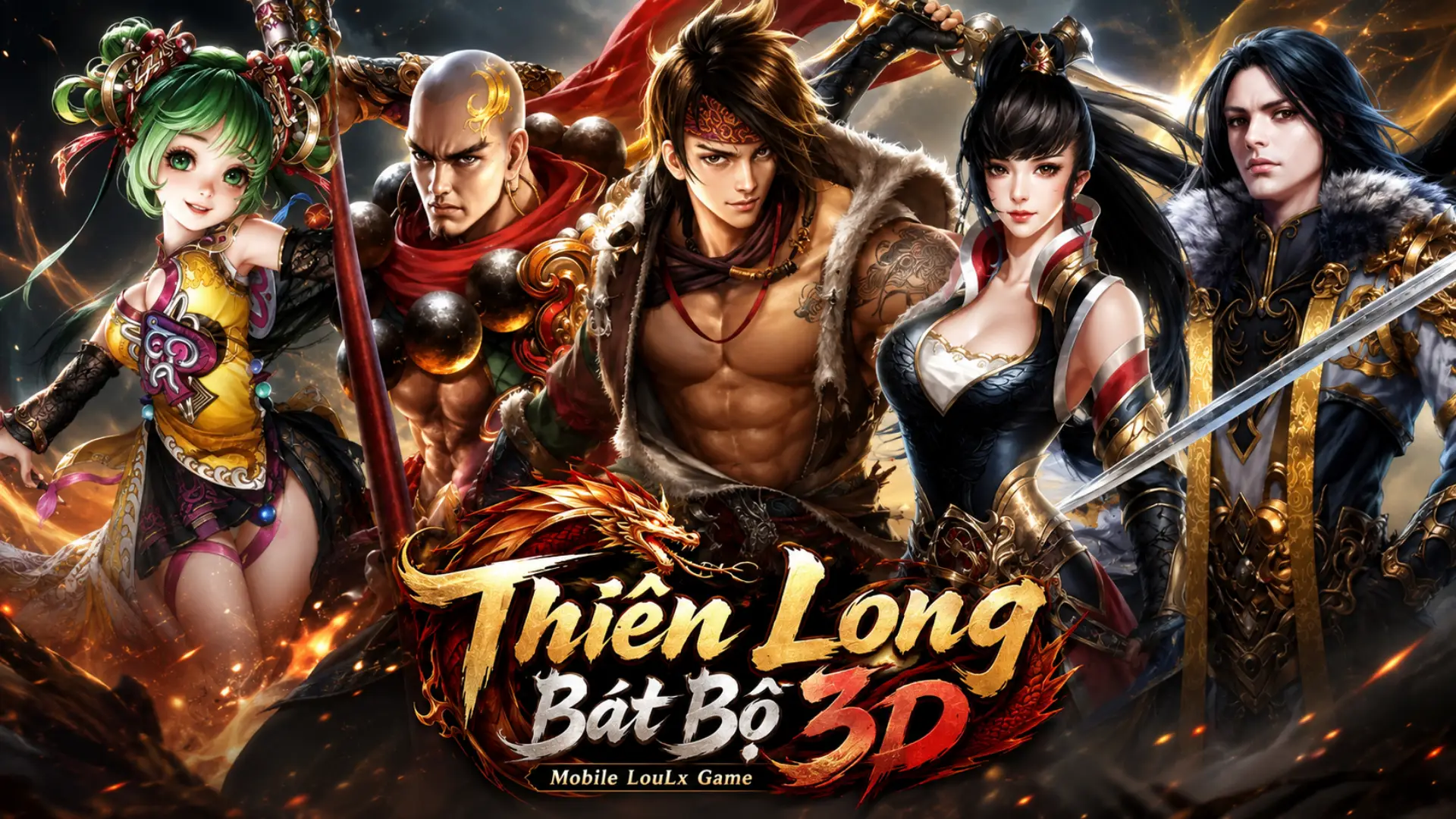 Thiên Long Bát Bộ 3D Mobile Offline - Việt Hóa - GM - LAN | ABC