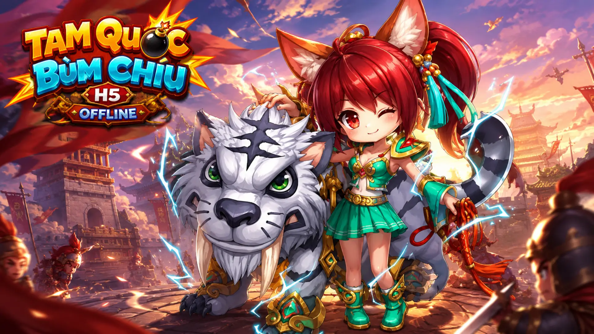 Tam Quốc Bùm Chíu H5 Offline – Việt Hóa – GM – LAN | ABC