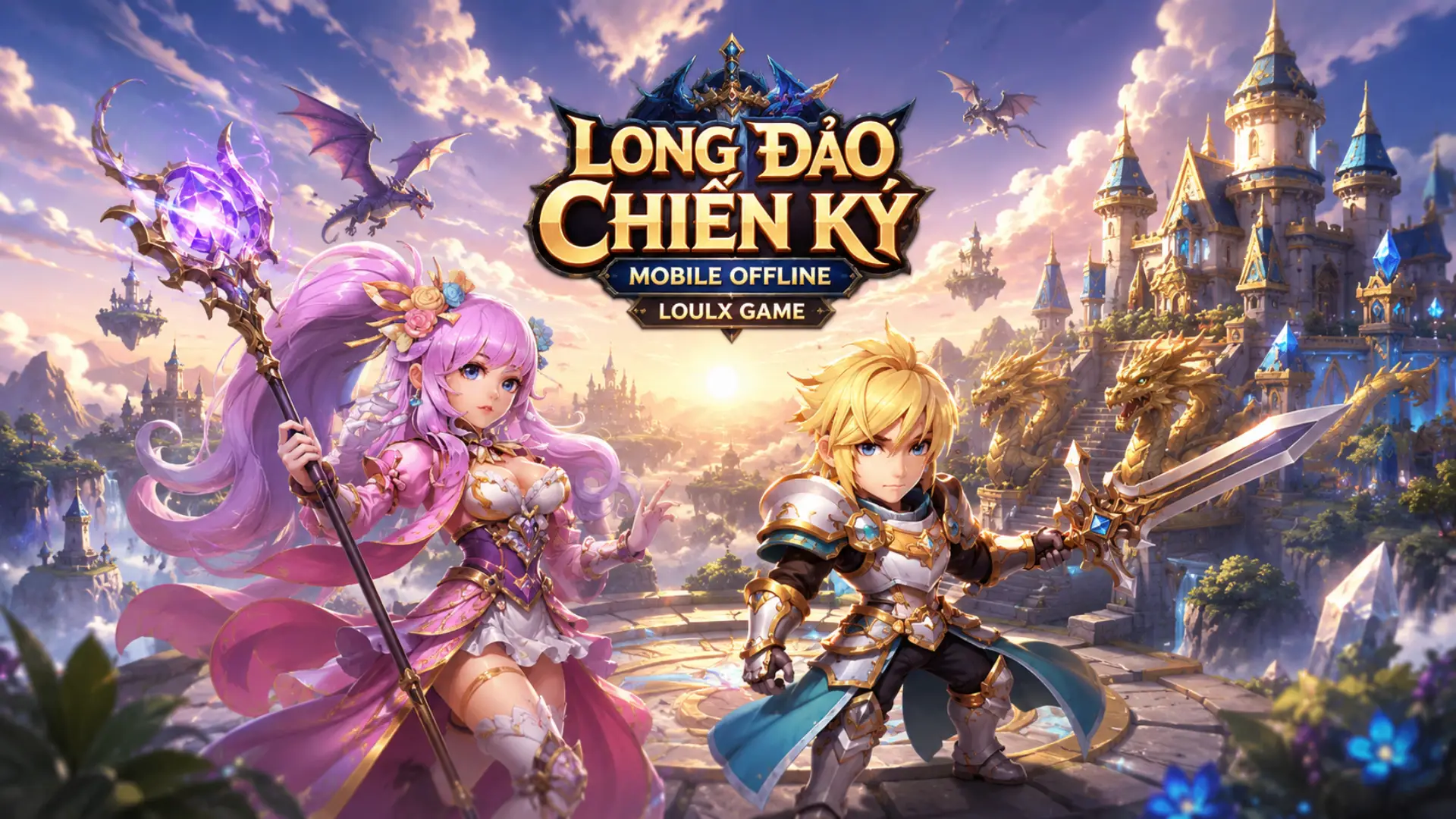 Long Đảo Chiến Kỷ Mobile Offline - Ngôn Ngữ China - GM - LAN | ABC