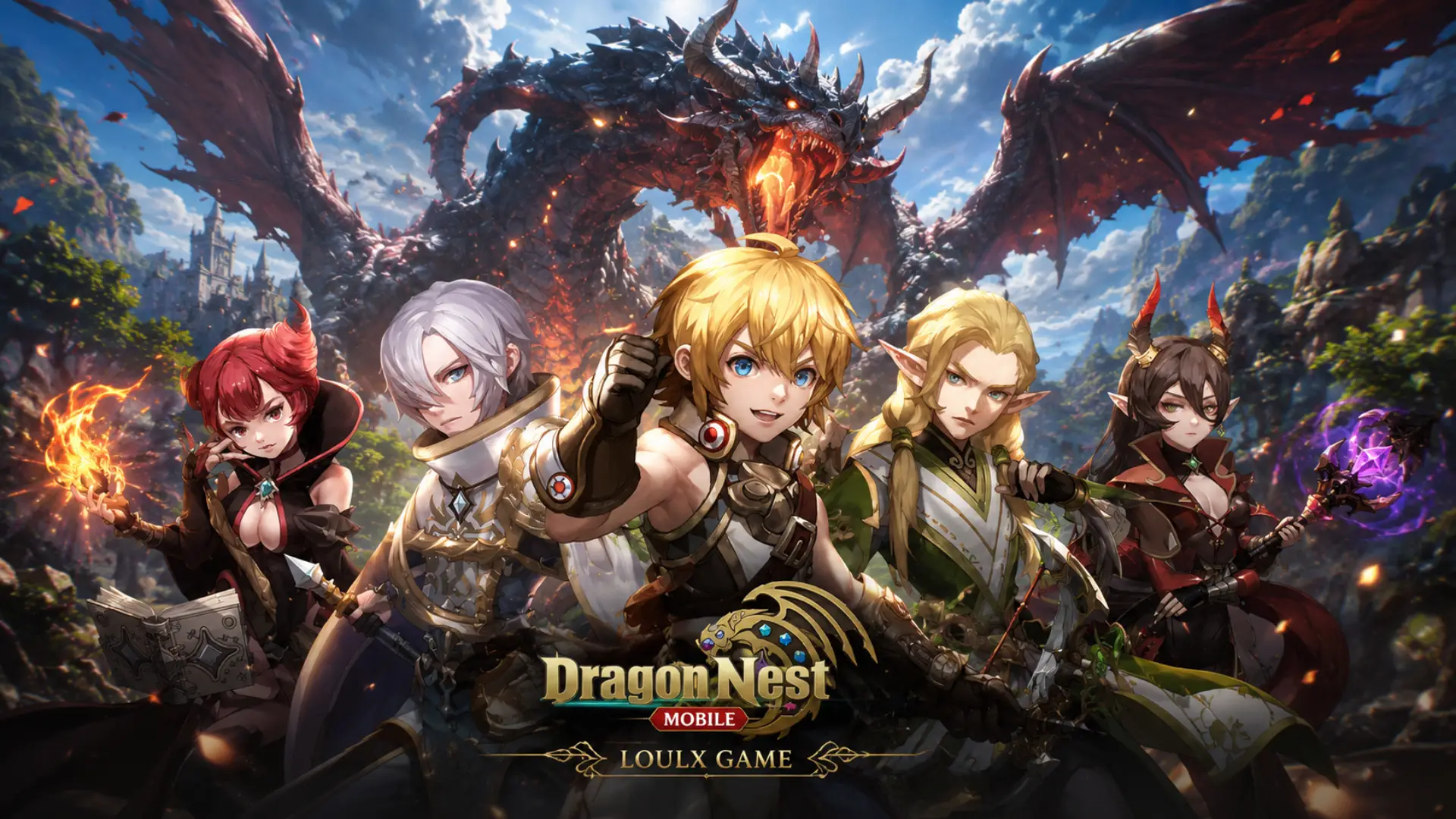 Dragon Nest Mobile Offline - Ngôn Ngữ EN - INDO - THAI - CN - GM - LAN | ABC