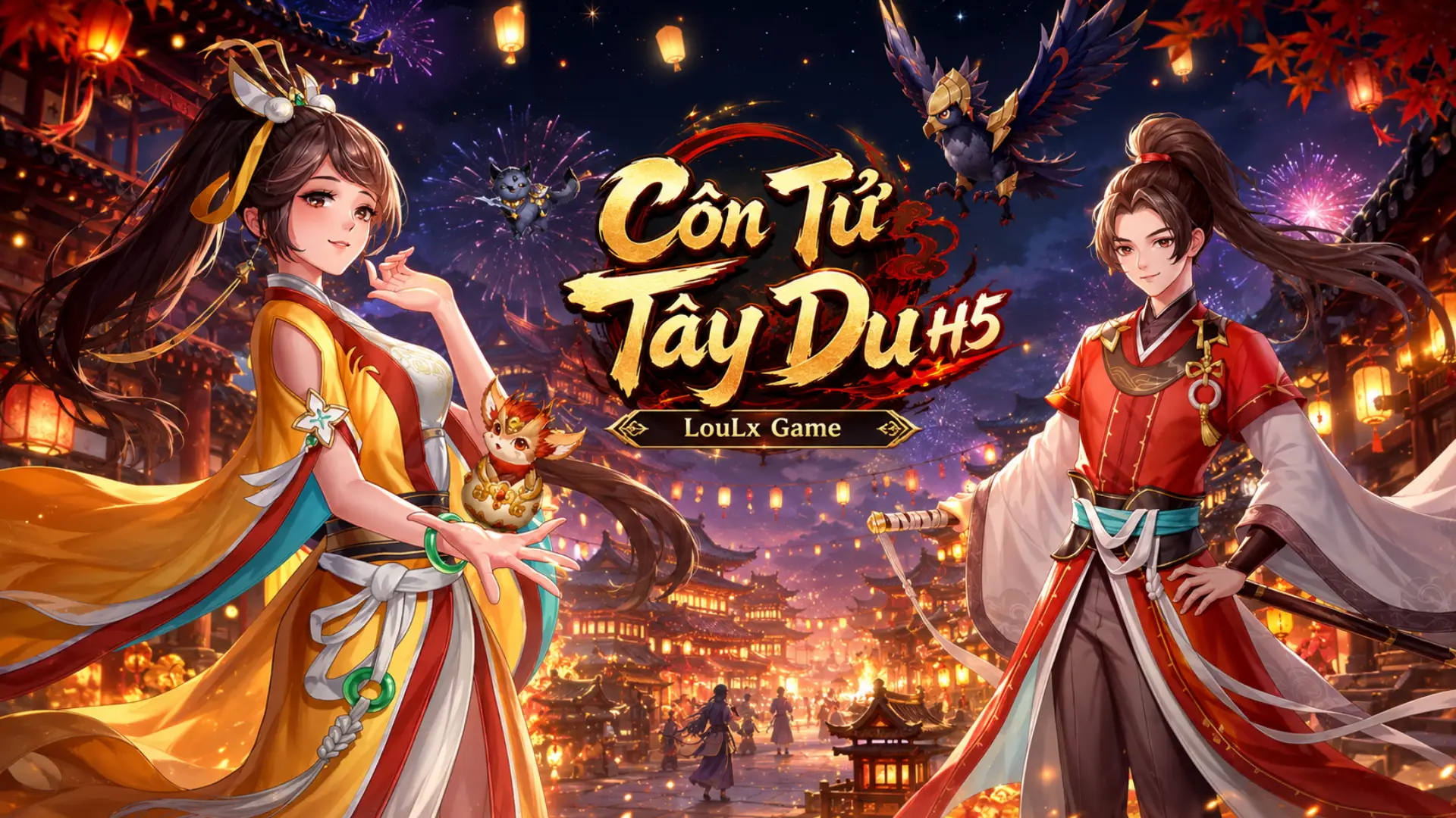 Côn Tử Tây Du H5 Offline - Ngôn Ngữ China - LAN | ABC