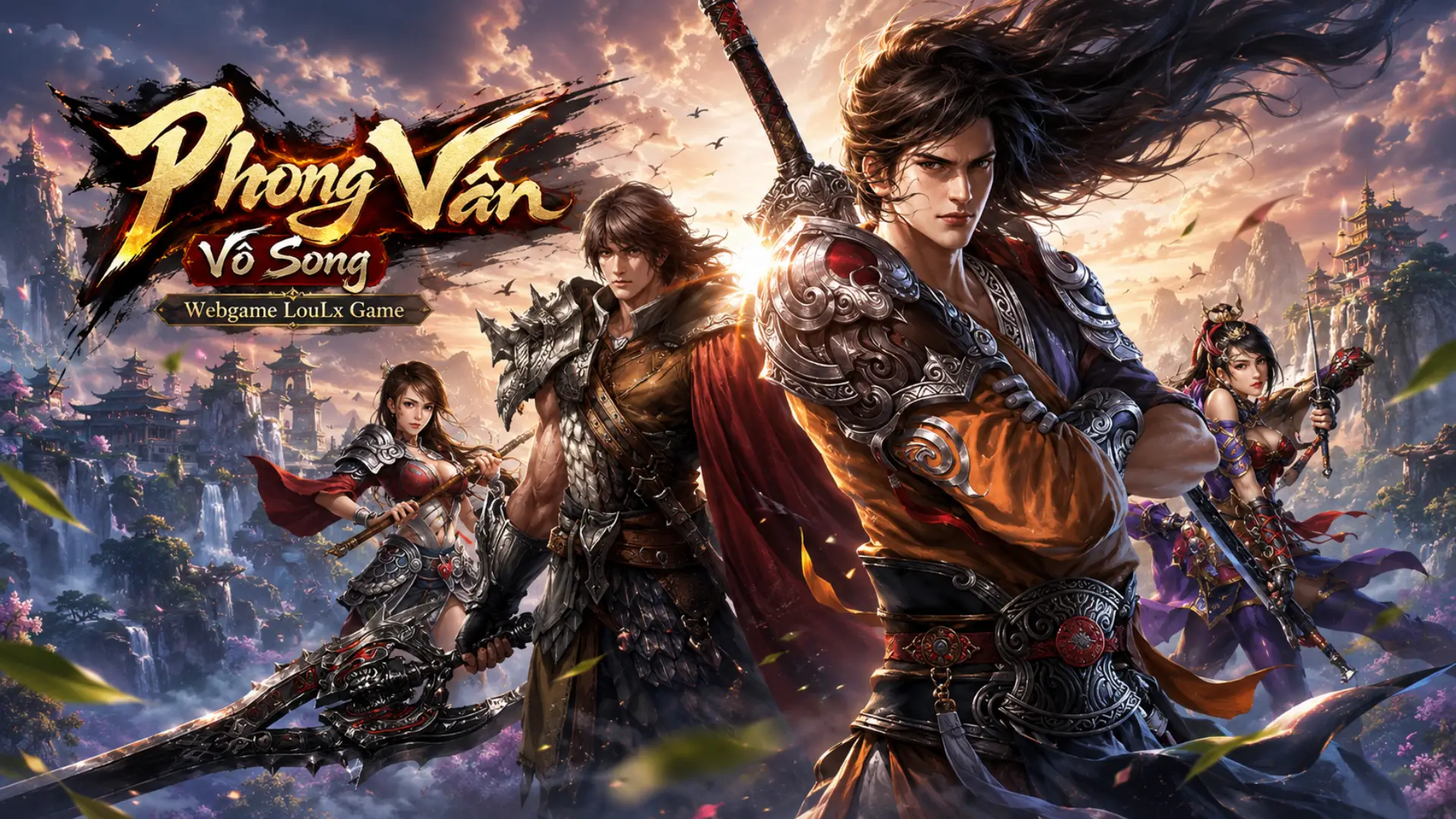 Phong Vân Vô Song Webgame Offline - Việt Hóa - GM - LAN | ABC