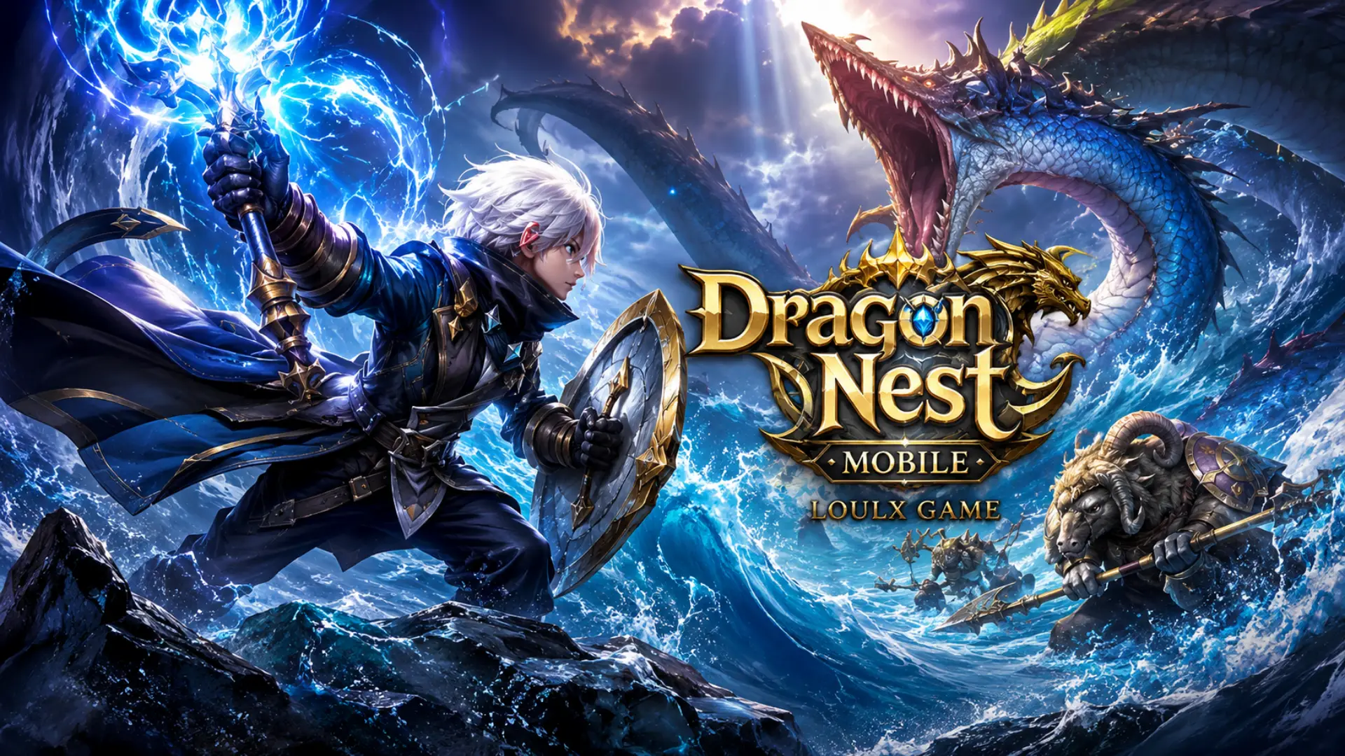 Dragon Nest Mobile Online – Global – Linux –  GM – Ngôn Ngữ EN/INDO/THAI/CN – Android/iOS | ABC