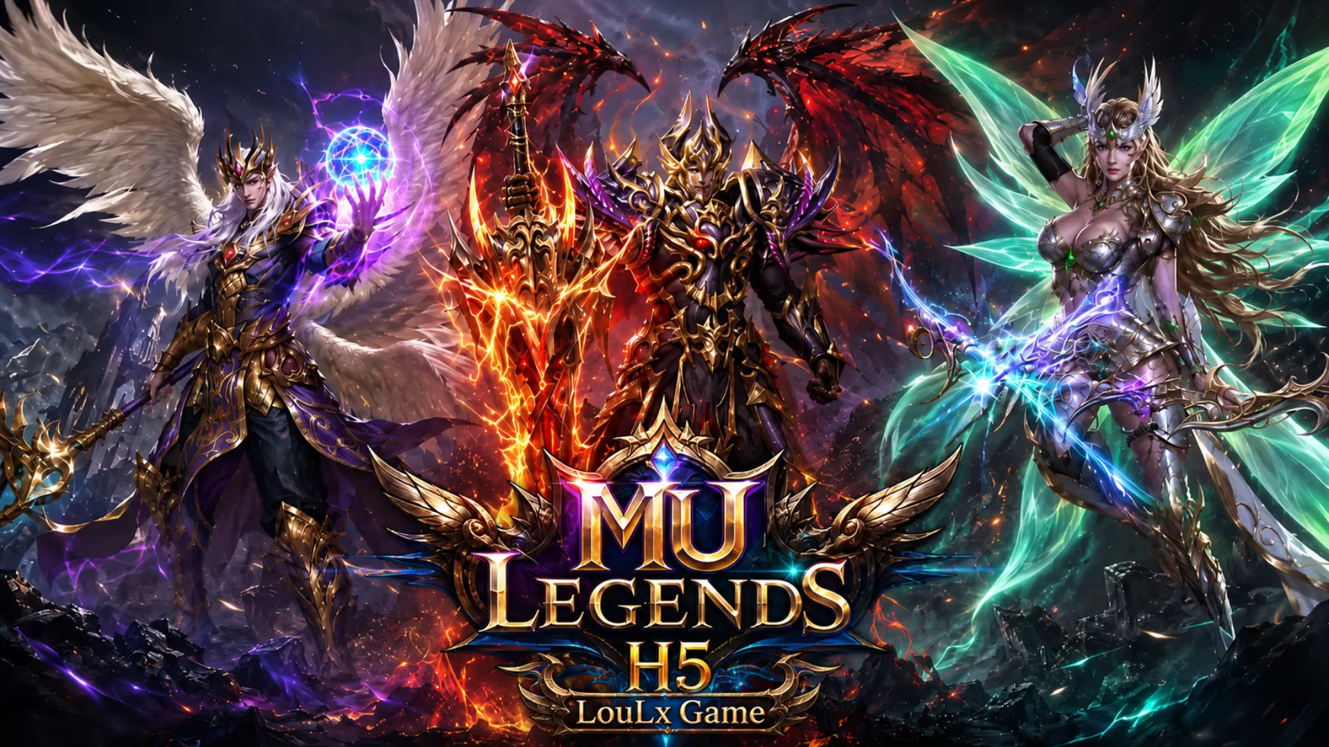 Mu Legend H5  Offline - Ngôn Ngữ English - GM - LAN | ABC