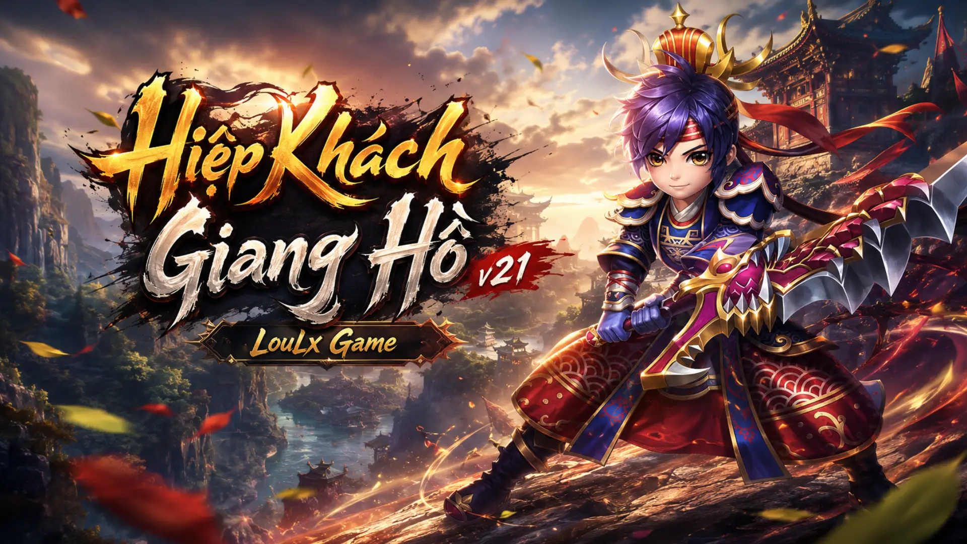 Hiệp Khách Giang Hồ v21 Offline - Auto Ingame Việt Hóa - LAN - GM | ABC