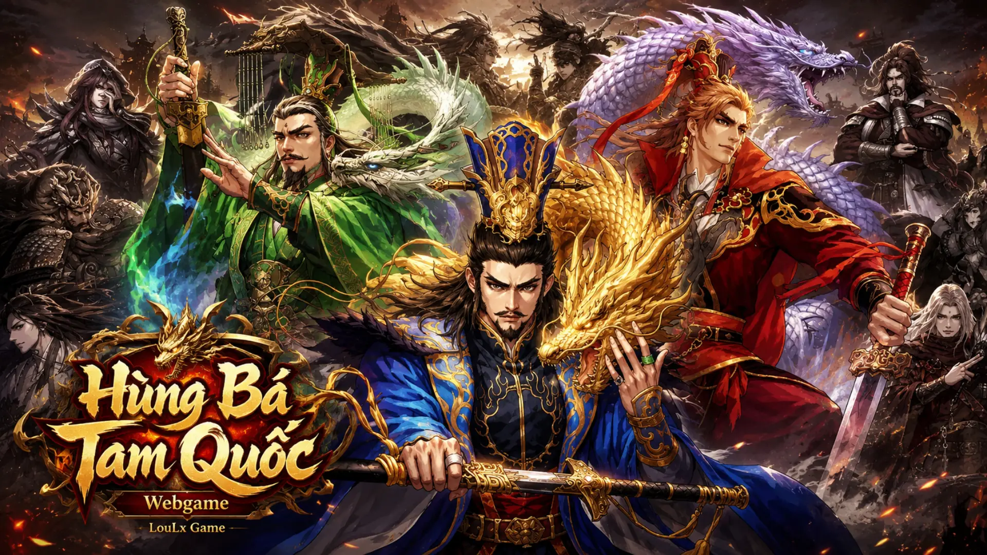 Hùng Bá Tam Quốc Webgame Online – Việt Hóa – Win – Admin Panel | ABC