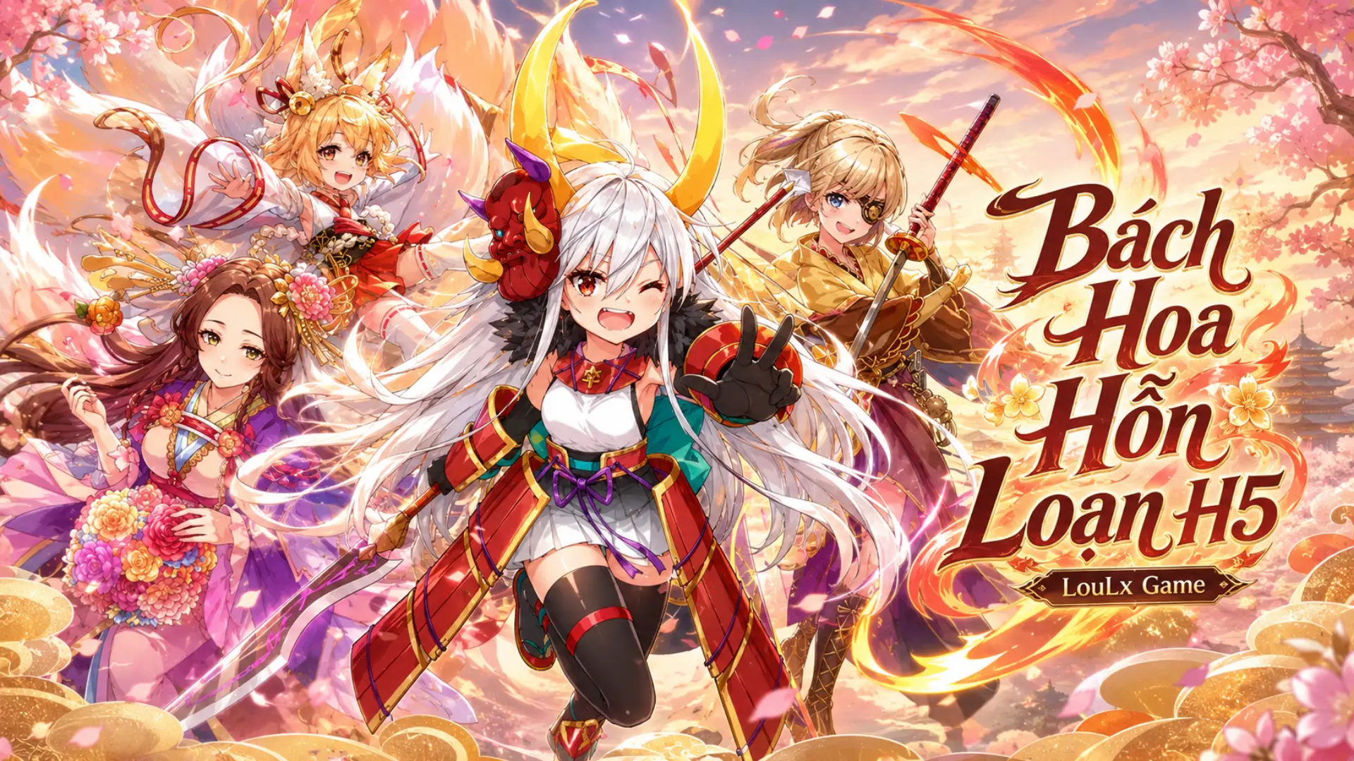Bách Hoa Hỗn Loạn H5 Offline - GM - LAN - China | ABC
