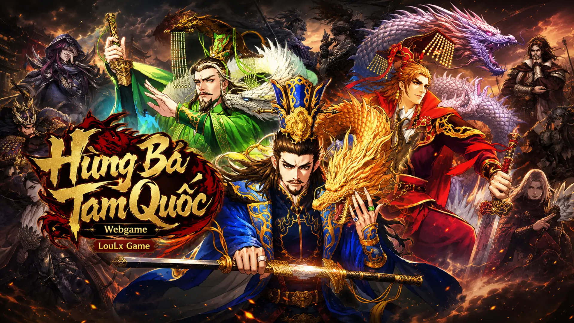 Hùng Bá Tam Quốc Webgame Offline - Việt Hóa - GM | ABC
