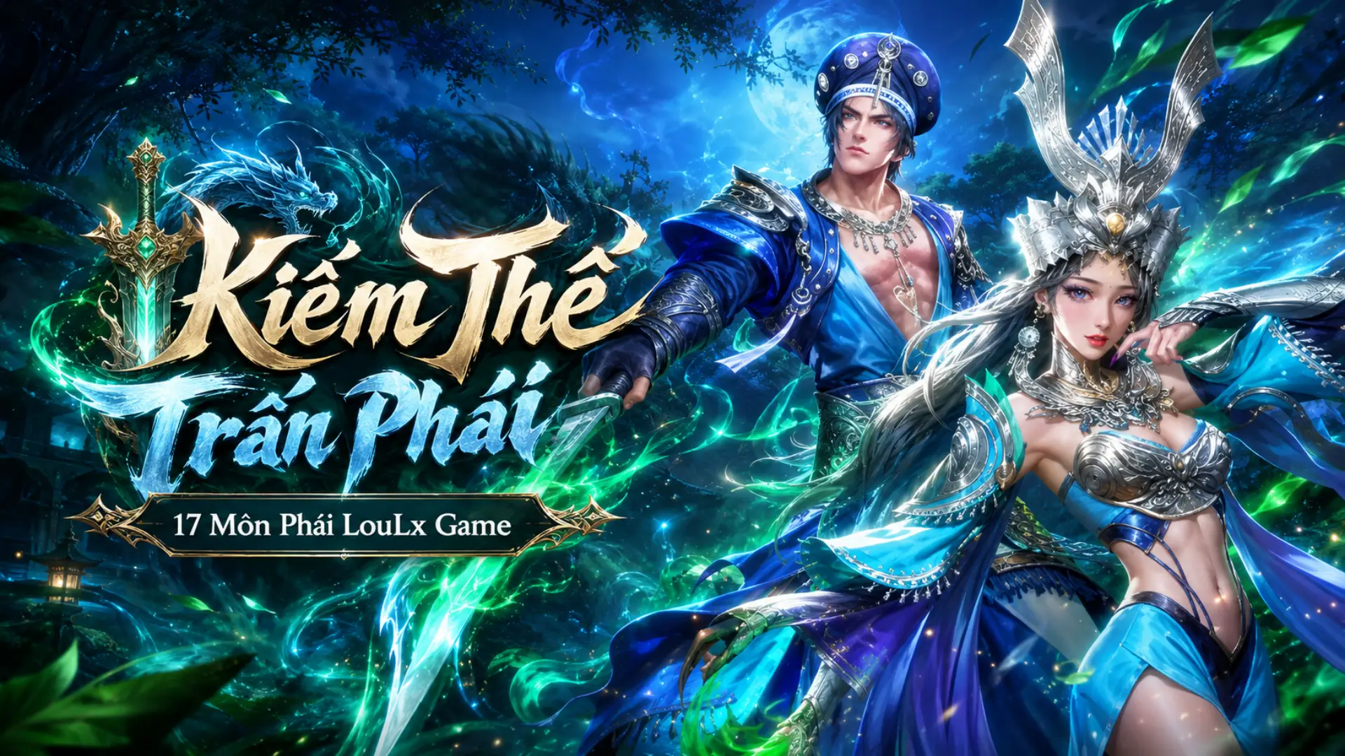 Kiếm Thế Trấn Phái Offline - 17 Môn Phái - Cày Cuốc - GM - LAN | ABC