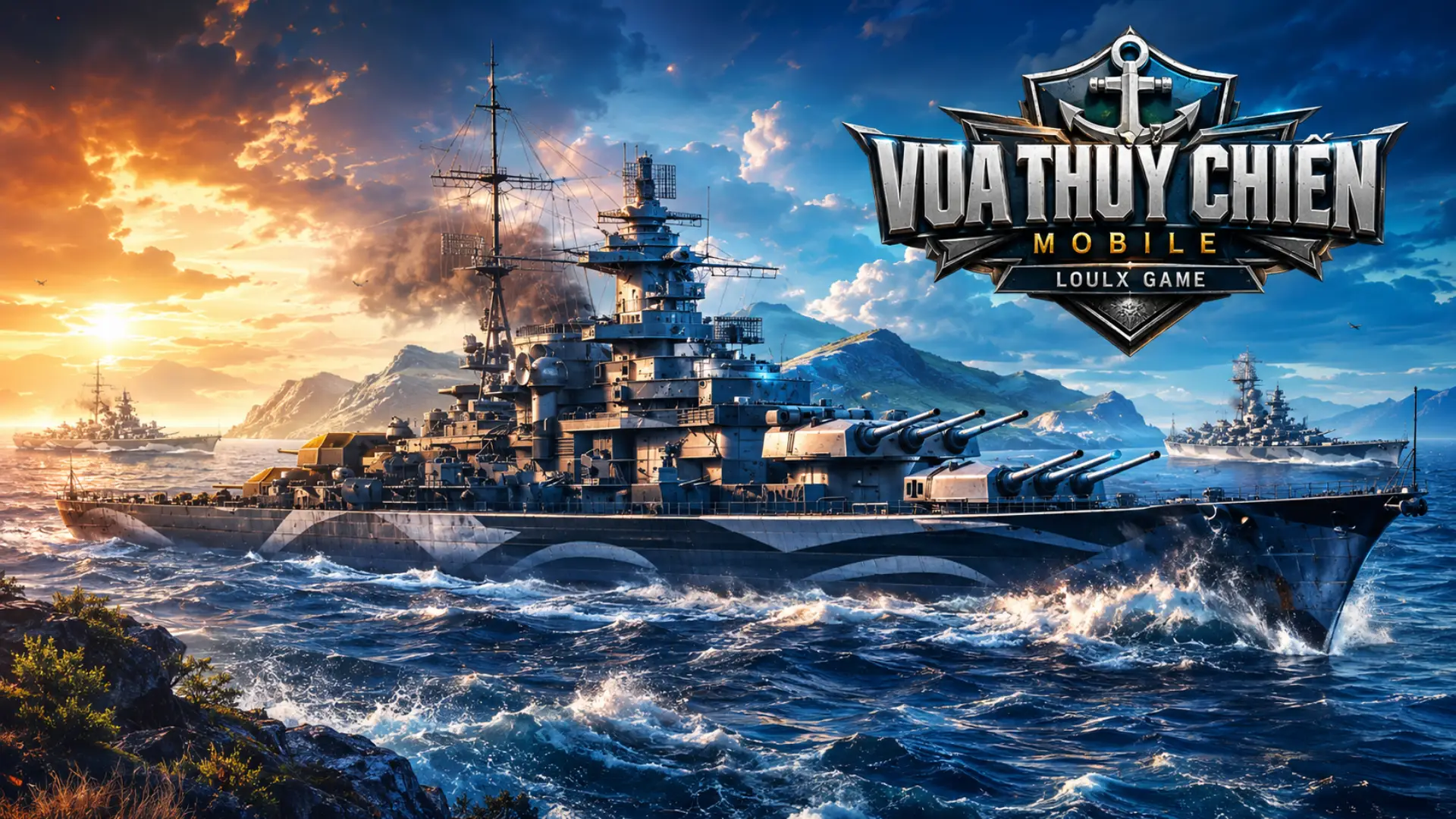 Vua Thủy Chiến Mobile Online – Việt Hóa – GM – Windows – Android | ABC