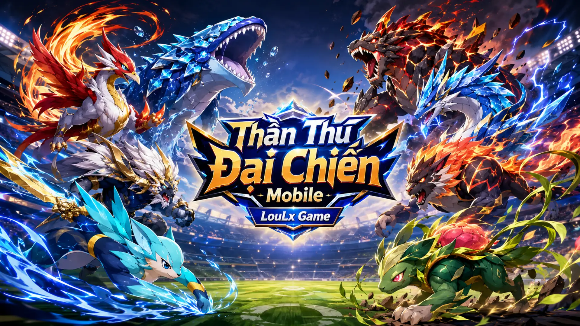 Thần Thú Đại Chiến Mobile Online – 425 PKM – Việt Hóa -GM – Ubuntu – Android/iOS | ABC