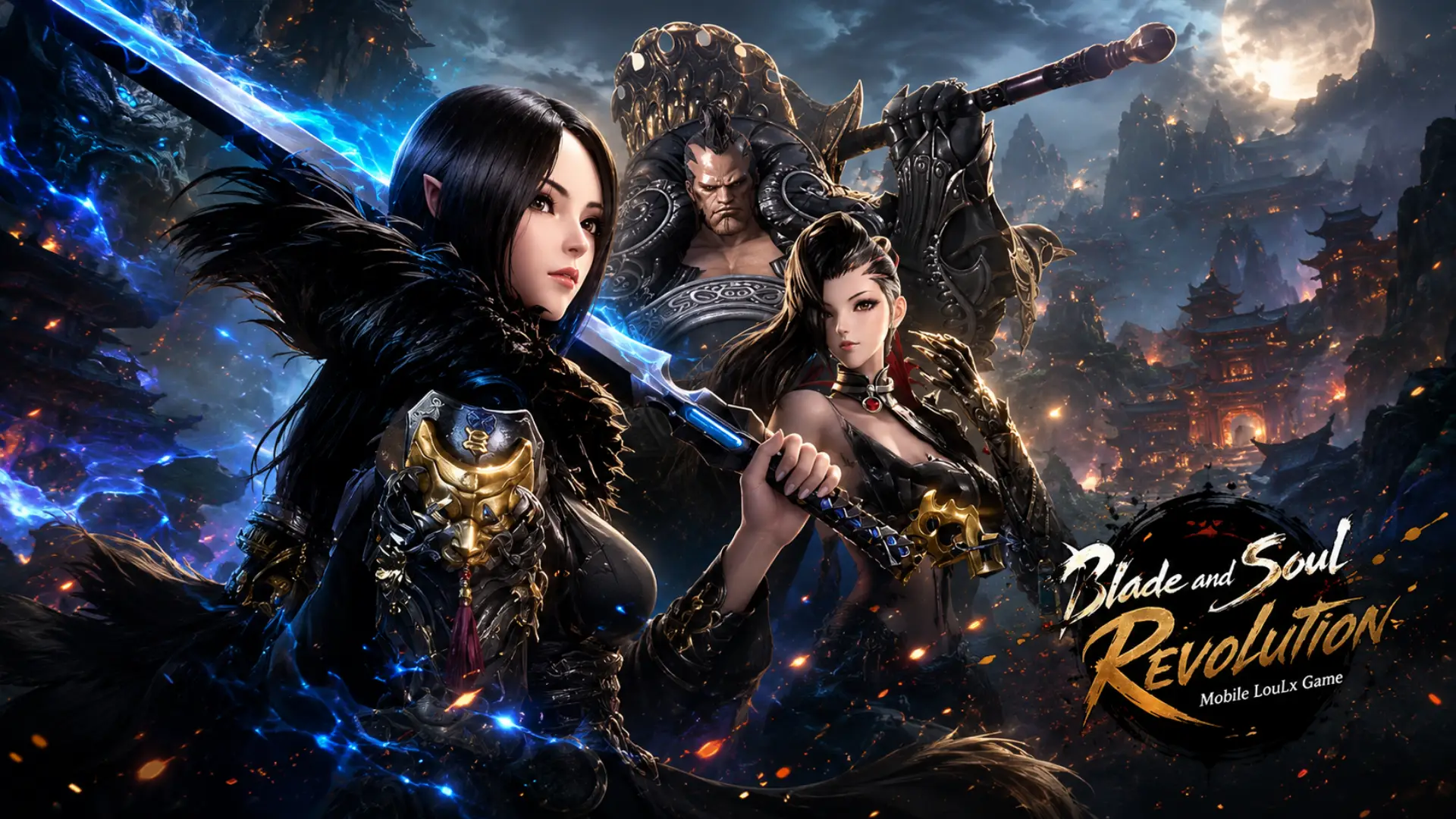 Blade and Soul Revolution Mobile Offline – 8 Môn Phái – GM – LAN | ABC