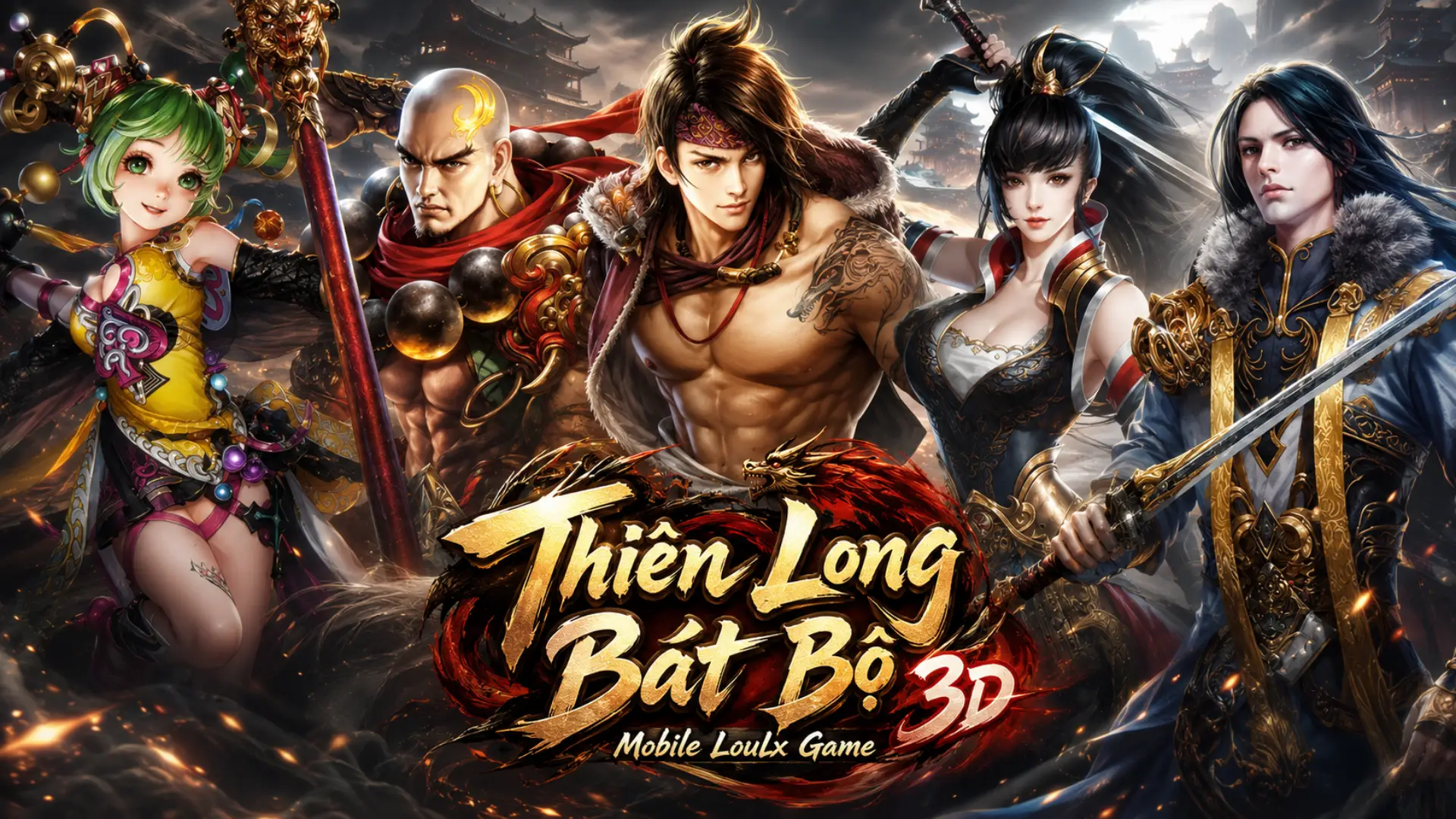 Thiên Long Bát Bộ 3D Mobile Online - Việt Hóa - Linux - GM | ABC