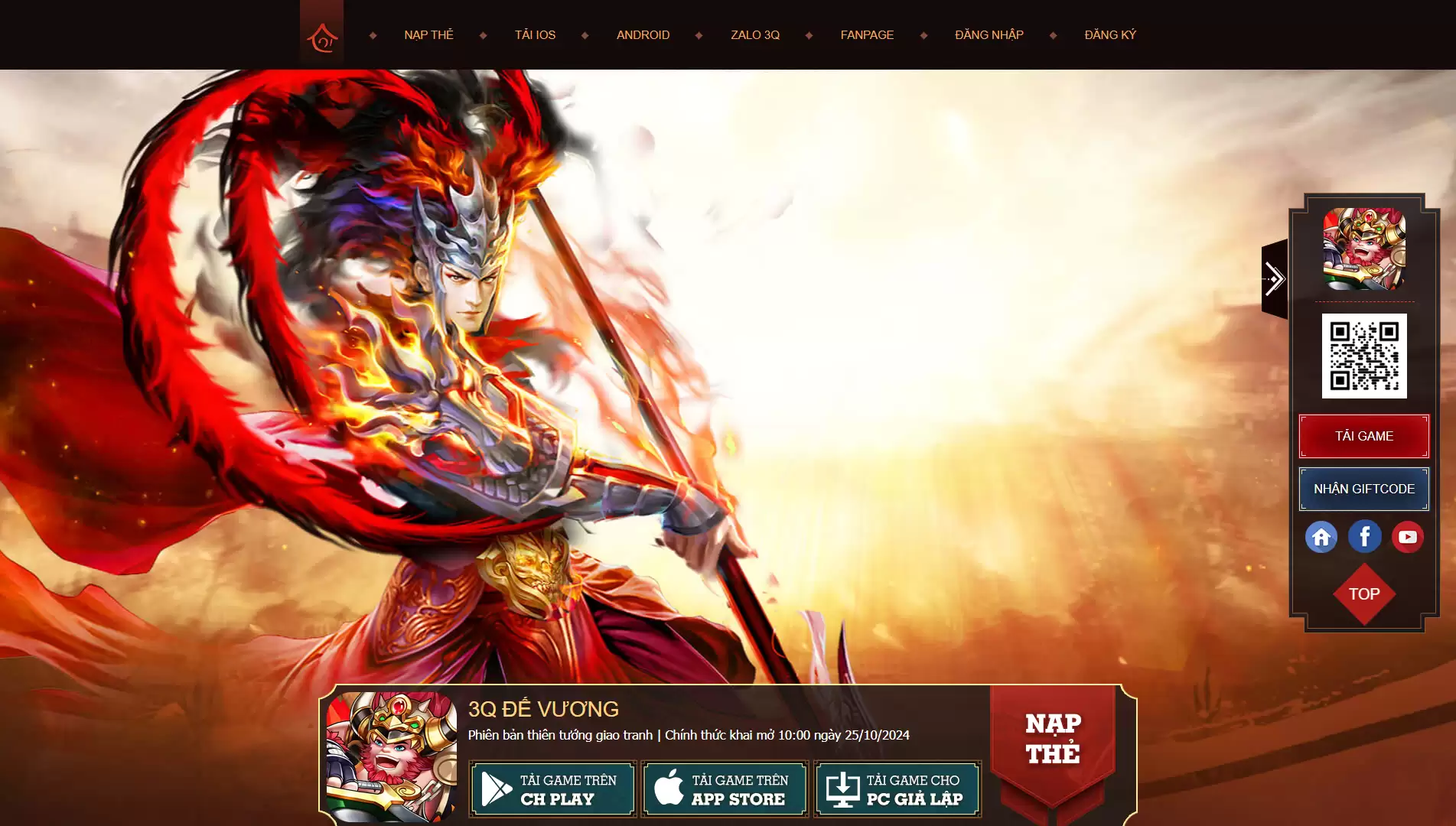Hình ảnh [2] | 3Q Đế Vương Mobile Online – Việt Hóa – Win – Android/iOS – Web User – GM | ABC