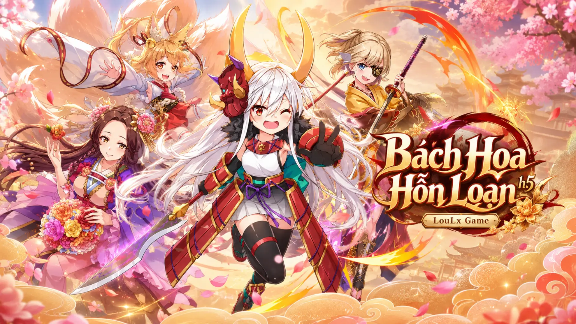 Bách Hoa Hỗn Loạn H5 Online - Việt Hóa - Linux - GM | ABC
