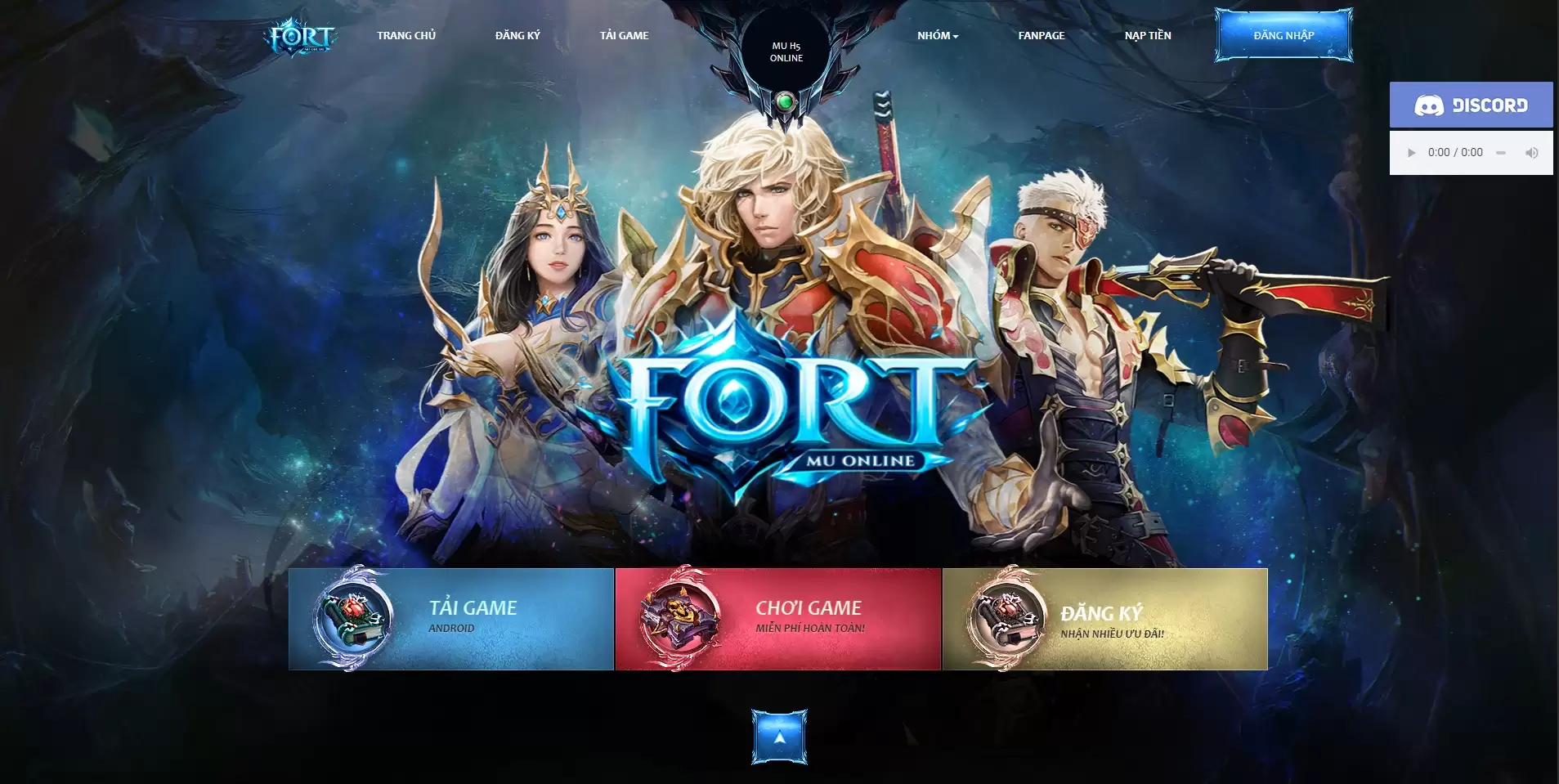Mu Huyền Thoại H5 Fort Online - TM - Linux - User/Admin - Giftcode - Nap | ABC