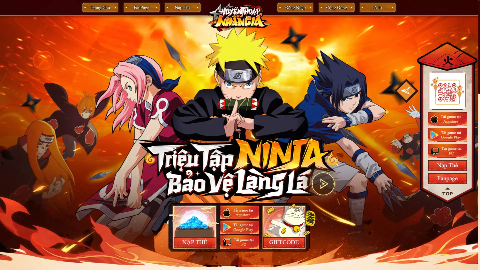 Nhẫn Giả Huyền Thoại Mobile AFK – Online – Linux – GM – User/Admin – TM | ABC