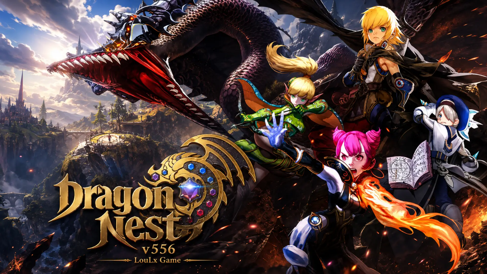 Dragon Nest Offline - v556 - CN/EN - Tool GM - GM Command - LAN | ABC