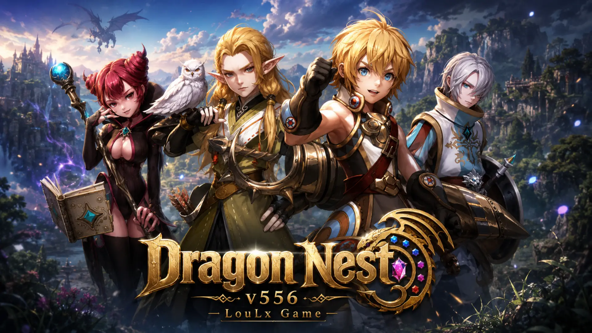 Dragon Nest Online - v556 - Ngôn Ngữ CN/EN - GM - Command - Windows | ABC
