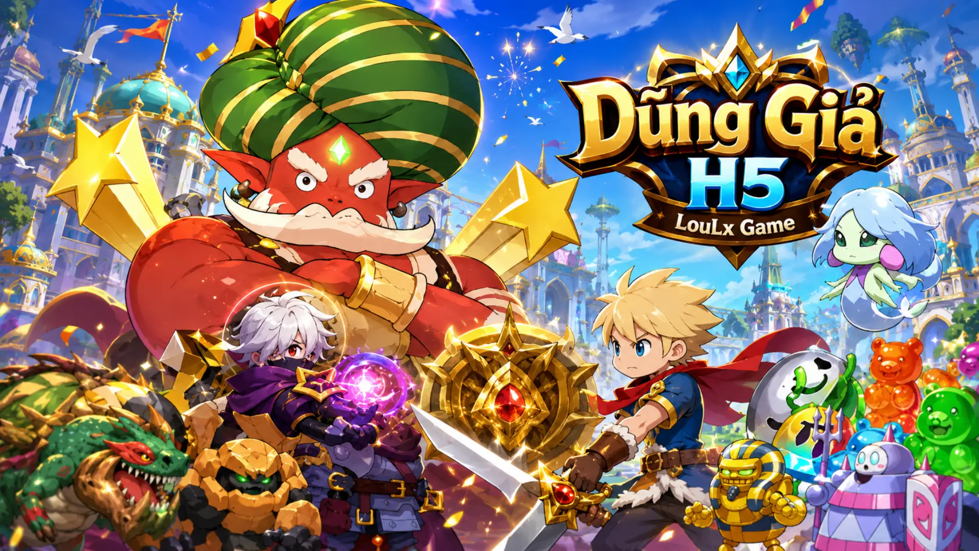 Dũng Giả H5 – Offline – Việt Hóa – GM Command – LAN | ABC