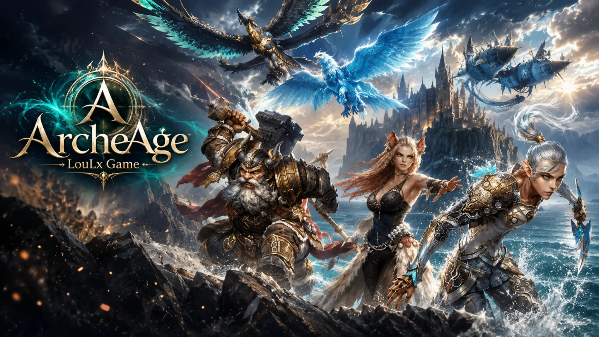 ArcheAge v1.2 Offline - English - Quest - Admin - LAN | ABC