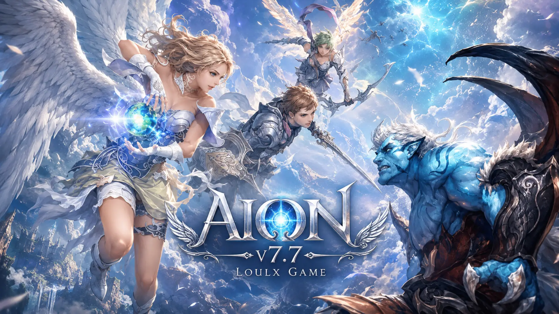 MMORPG Aion 7.7 Emu Offline - English/Deutsch/France/Italy - GM Command | ABC