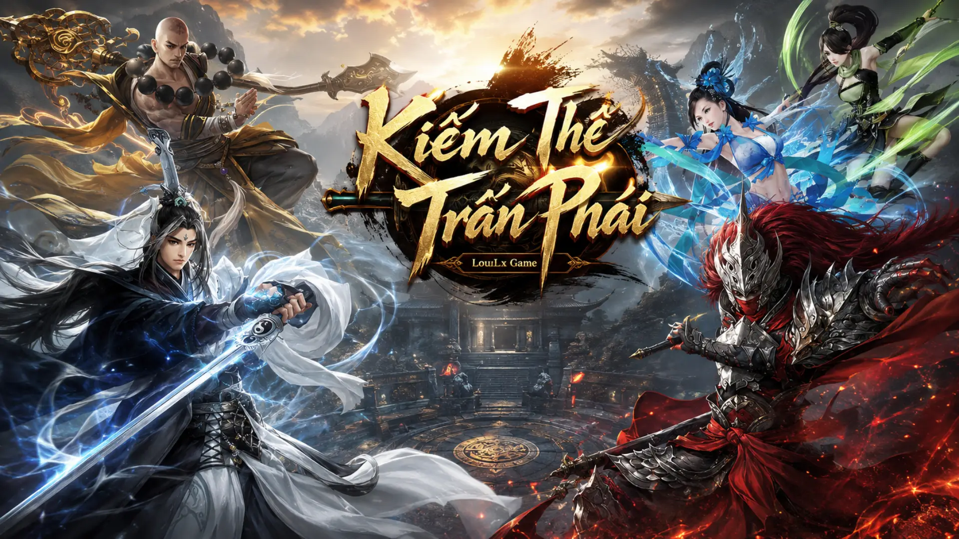 Kiếm Thế Trấn Phái Online - Cày Cuốc - Kỹ Năng Trấn Phái - Full F1 - Win | ABC